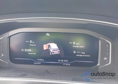 2021 Volkswagen Tiguan 2.0T Sel Premium R-Line z USA, uszkodzony, nr VIN 3VV4B7AXXMM084879